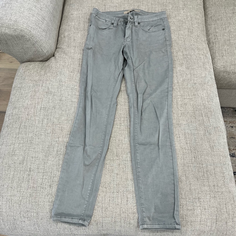 Gray Skinny Pants